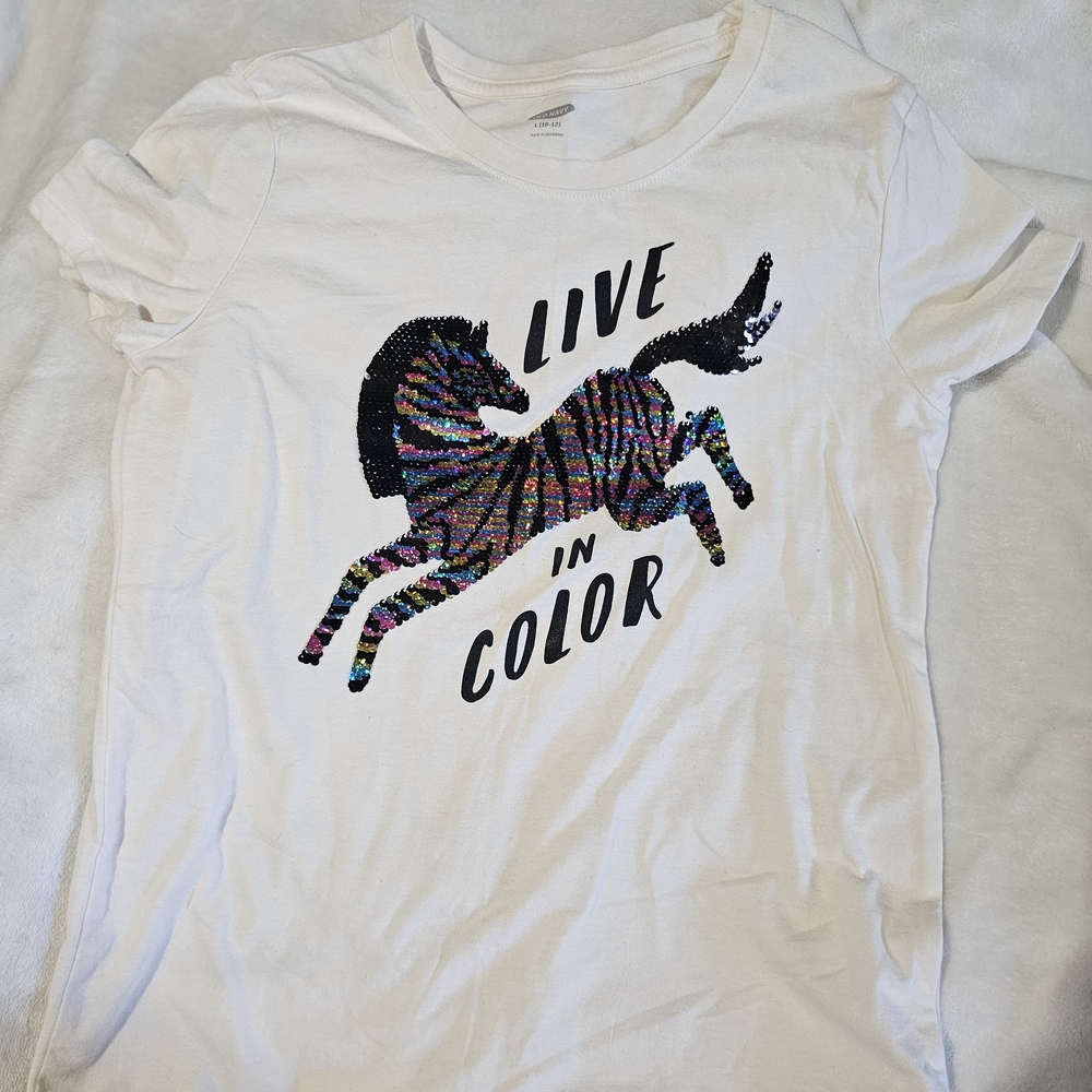 Old Navy Cream T-Shirt
